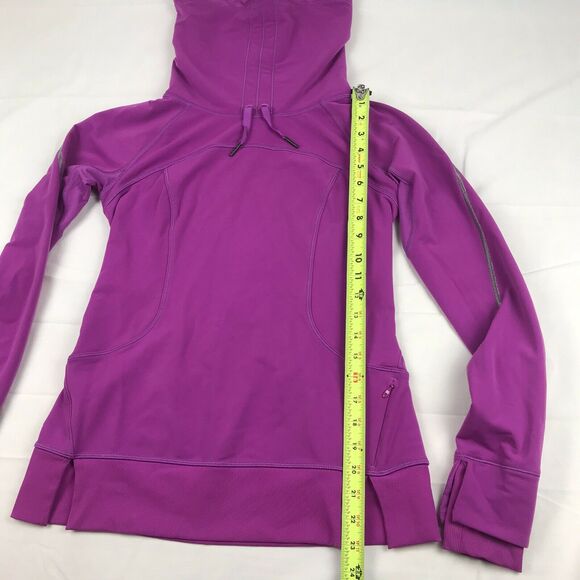 Lululemon Athletica Flurry Fighter pullover ultra violet Magenta Women's 6 - Picture 8 of 16
